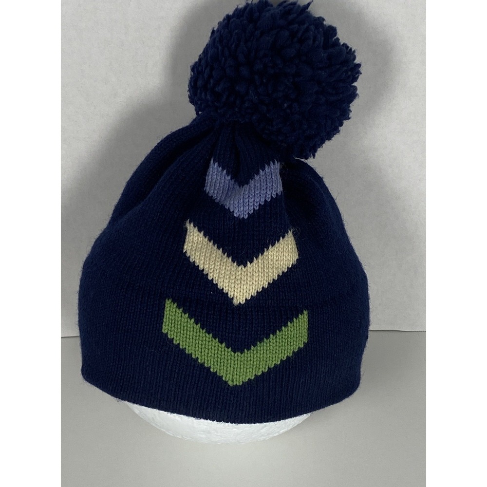 Vintage Itchnomo by Swing West 100% Wool Ski Beanie with Pom - Snow Hat